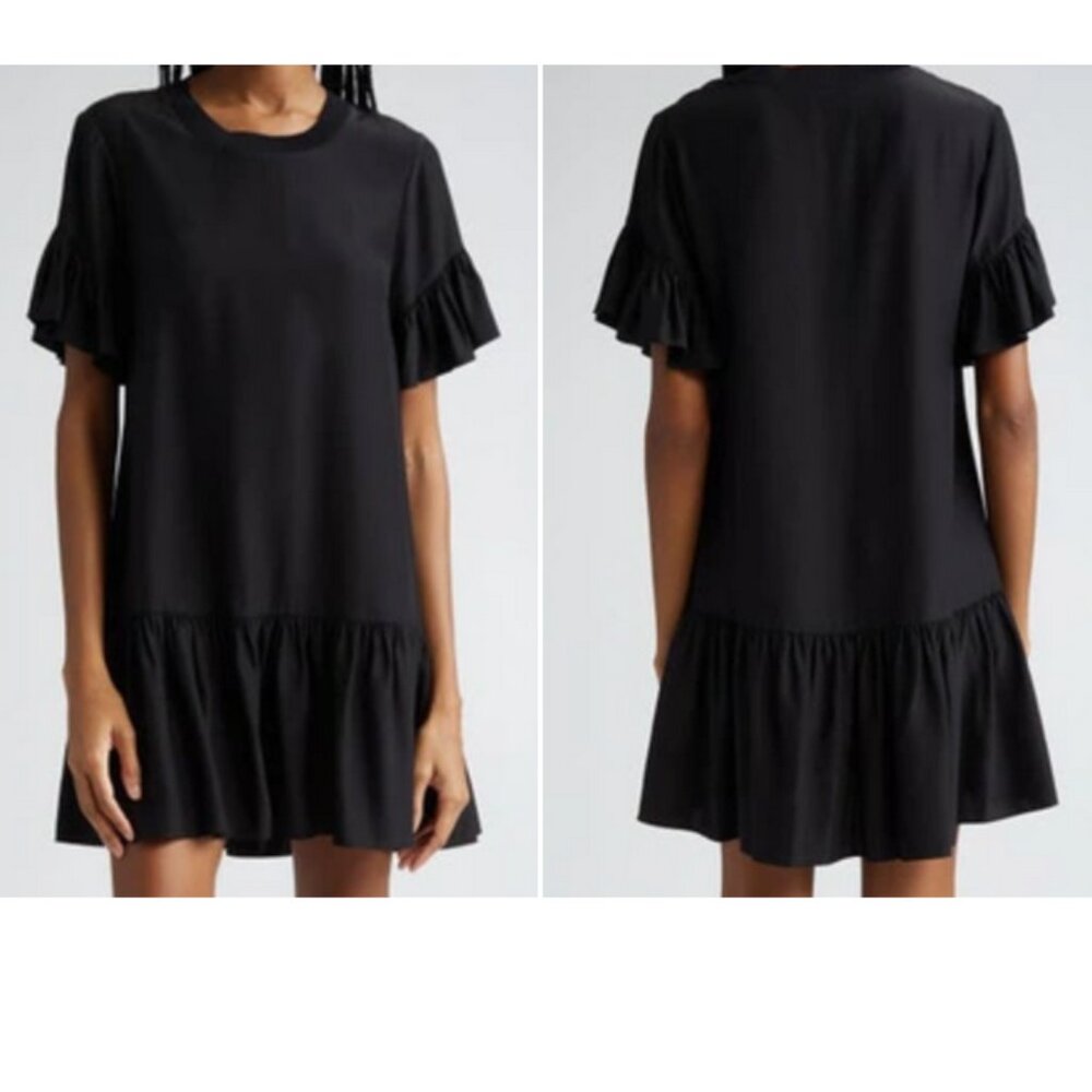 Alya Francesca's Black Lightweight Mini Dress, Large, NWT
